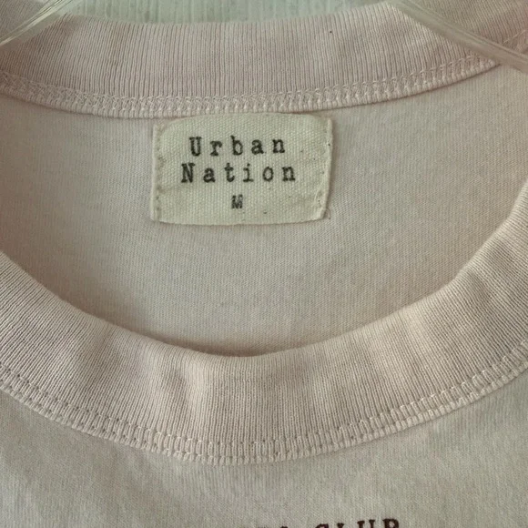 Urban Nation Light Pink Western Tee - Picture 2 of 4
